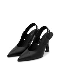 Carica l&#39;immagine nel visualizzatore di Gallery, VALENTINO Slingback Nere tacco alto