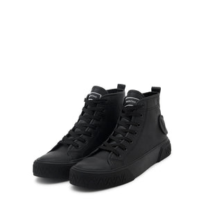 VALENTINO Aron Black Leather Ankle Boot