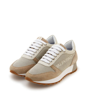 VALENTINO Sneakers Ares S traforata Ecrù