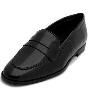 VALENTINO Leather Loafer Black