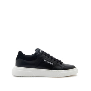 VALENTINO Sneaker STUNNY Black logo a fascia