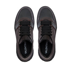 Load image into Gallery viewer, VALENTINO sneaker Rey Multicolor leather and suede Black/Grey