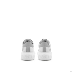 VALENTINO Sneaker Bounce S Logo Lettering White/ Grey