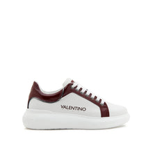 Carica l&#39;immagine nel visualizzatore di Gallery, VALENTINO Sneaker Bouns S pelle e nappa White/Bordeaux