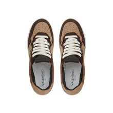 Load image into Gallery viewer, VALENTINO sneaker Apollo Brown/Taupe leather and suede