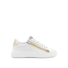 Carica l&#39;immagine nel visualizzatore di Gallery, VALENTINO Sneaker STUNNY Zip White/Gold