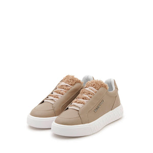 VALENTINO Sneaker Venus fluffy Taupe