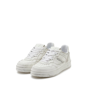 VALENTINO sneaker Apollo scratch style white