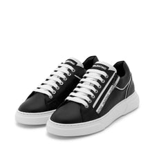 Carica l&#39;immagine nel visualizzatore di Gallery, VALENTINO Sneaker STUNNY Zip Black/White