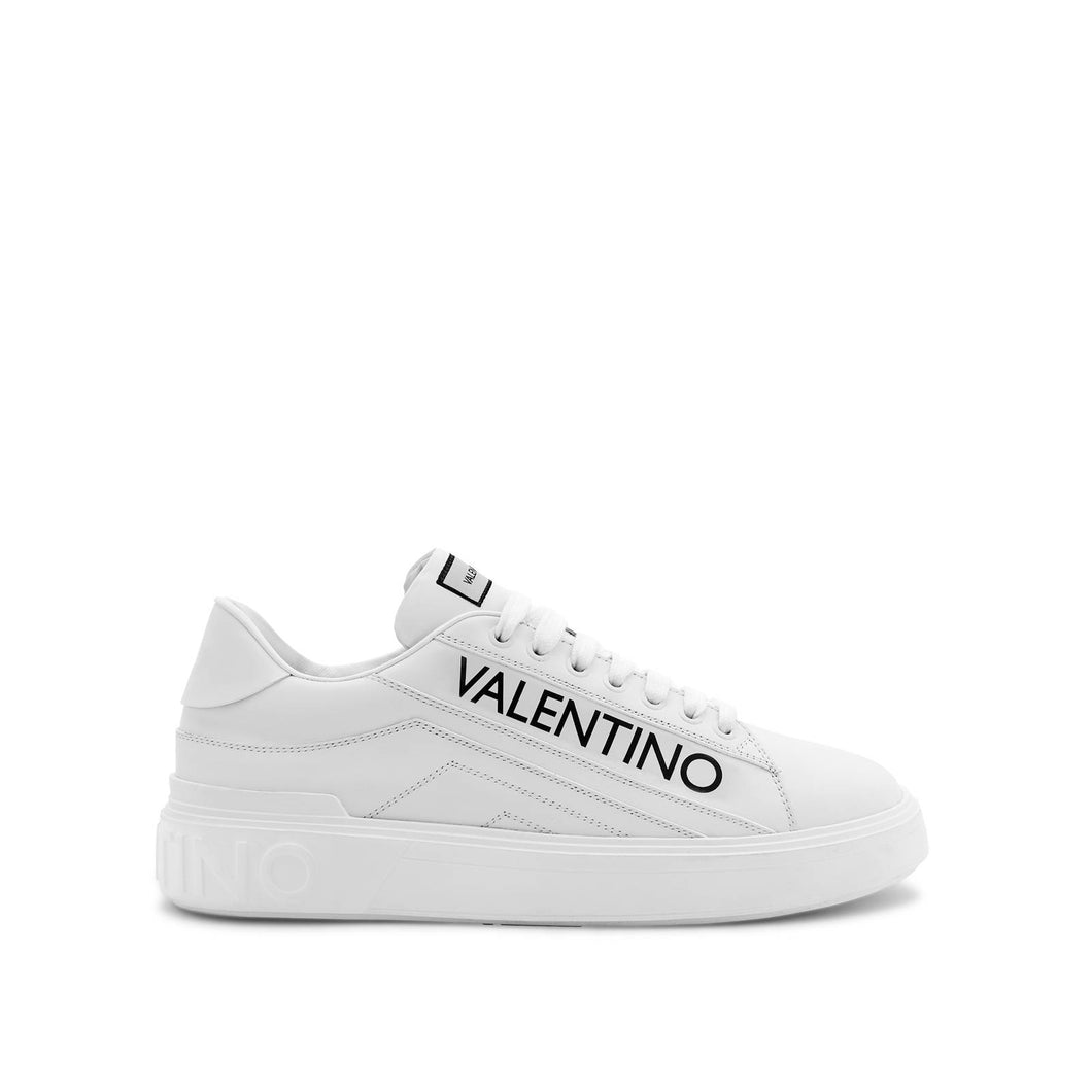 VALENTINO Sneaker Rey Bianca lettering