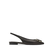 Load image into Gallery viewer, VALENTINO Slingback flat black