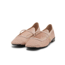 Load image into Gallery viewer, VALENTINO Ballerina Crystal Nude