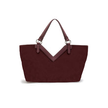 Load image into Gallery viewer, VALENTINO borsa a spalla Jolie Suede Bordeaux