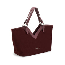 Load image into Gallery viewer, VALENTINO borsa a spalla Jolie Suede Bordeaux