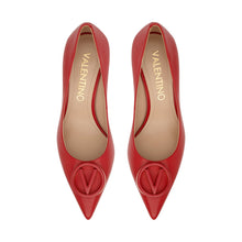 Load image into Gallery viewer, VALENTINO Décolleté V-Logo Rosso - Valentino by Mario Valentino
