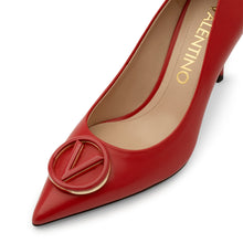 Load image into Gallery viewer, VALENTINO Décolleté V-Logo Rosso - Valentino by Mario Valentino