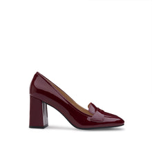 Carica l'immagine nel visualizzatore di Gallery, VALENTINO Mocassino con tacco Bordeaux