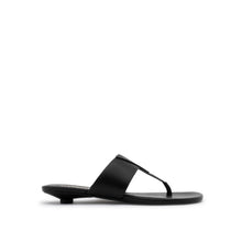 Load image into Gallery viewer, VALENTINO Sandalo Resort V-Toe Black - Valentino by Mario Valentino