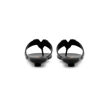 Load image into Gallery viewer, VALENTINO Sandalo Resort V-Toe Black - Valentino by Mario Valentino