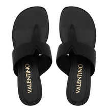 Load image into Gallery viewer, VALENTINO Sandalo Resort V-Toe Black - Valentino by Mario Valentino