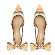 Load image into Gallery viewer, VALENTINO Slingback Foulard VVV - Valentino by Mario Valentino