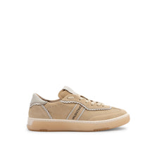 Load image into Gallery viewer, VALENTINO Sneaker Glossy Suede Contrast - Beige - Valentino by Mario Valentino