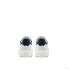 Load image into Gallery viewer, VALENTINO Sneaker Stunny White Blu con fascia laterale con logo e suola bianca