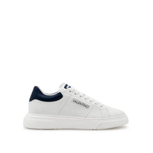 Load image into Gallery viewer, VALENTINO Sneaker Stunny White Blu con fascia laterale con logo e suola bianca