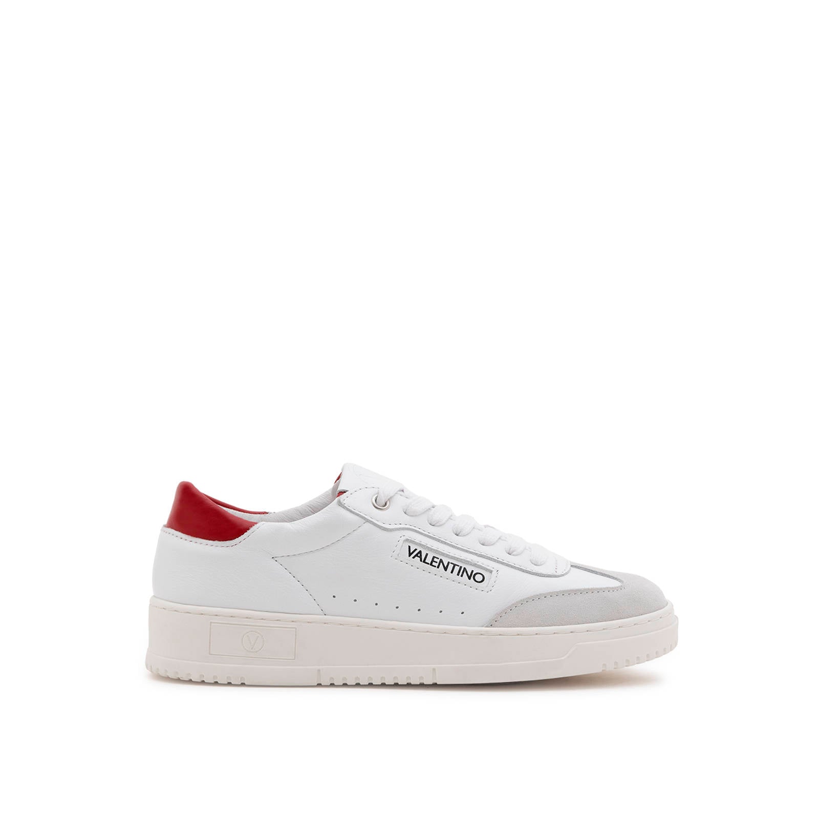 Sneakers Red V Valentino Sneakers Valentino Gris-Dark Red Roman Stud
