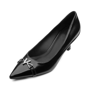 VALENTINO Décolleté vernice Black