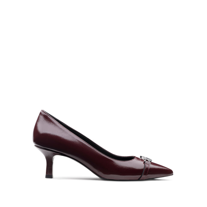 VALENTINO Décolleté vernice Bordeaux