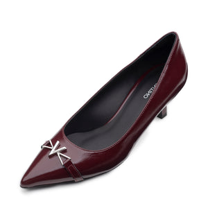 VALENTINO Décolleté vernice Bordeaux