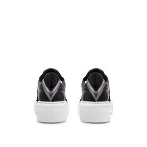 VALENTINO Sneaker BaragaS Black pelle e camoscio
