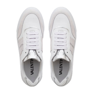 VALENTINO Sneaker BaragaS White/Silver pelle e camoscio