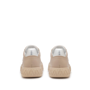 VALENTINO Sneaker Venus logo laterale Beige