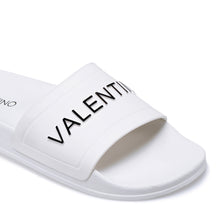 Load image into Gallery viewer, VALENTINO Slider in white PVC